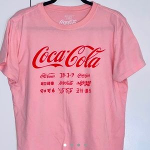 Coca-Cola Tshirt Pink